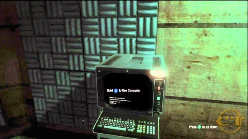 Спрятанный компьютер из Call of Duty Black Ops
