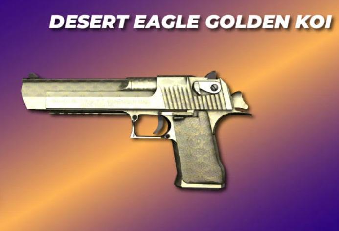 Desert Eagle Golden Koi