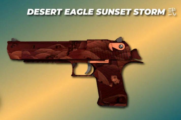 Desert Eagle Sunset Storm